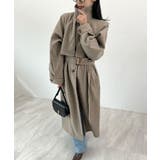 羽織るだけで完成する上質スタイル。アレンジカラーシングルロングコート | futier land | 詳細画像12 