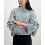 ふわふわな肌触り♪ワイドスリーブブークレニット | futier land | 詳細画像17 