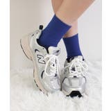 《ABYS》配色ロゴがアクセント。配色ロゴ刺繍ソックス | futier land | 詳細画像20 