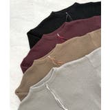 前後２wayでも華やぐ。zip付ミニ丈ニットワンピース | futier land | 詳細画像53 