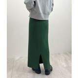 着る毛布+3℃の温かさ。裏起毛ニットロングスカート | futier land | 詳細画像48