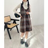 季節感たっぷり。起毛チェック柄ジャンスカ | futier land | 詳細画像23 