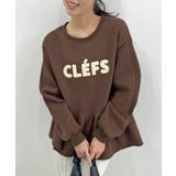裾のフリルが映える！CLEFSロゴフリルスウェット | futier land | 詳細画像31 