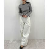 配色ステッチリブニット | futier land | 詳細画像9 