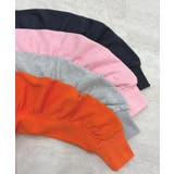 《ABYS》ふんわり袖で魅せる。袖シャーリング裏起毛スウエット | futier land | 詳細画像39