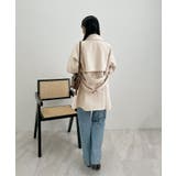 2wayカラーミドルコート | futier land | 詳細画像30 