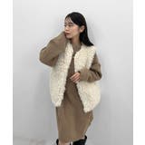 前後２wayでも華やぐ。zip付ミニ丈ニットワンピース | futier land | 詳細画像36 