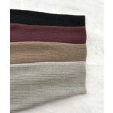 前後２wayでも華やぐ。zip付ミニ丈ニットワンピース | futier land | 詳細画像52 