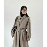 羽織るだけで完成する上質スタイル。アレンジカラーシングルロングコート | futier land | 詳細画像20 