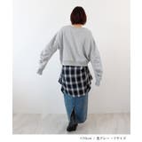 《ABYS》ふんわり袖で魅せる。袖シャーリング裏起毛スウエット | futier land | 詳細画像9