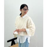 ふわふわな肌触り♪ワイドスリーブブークレニット | futier land | 詳細画像34 