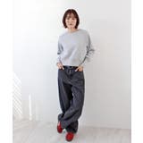 《ABYS》ロゴ刺繍ショート丈トレーナー | futier land | 詳細画像43 