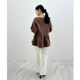 裾のフリルが映える！CLEFSロゴフリルスウェット | futier land | 詳細画像37 