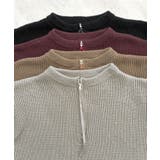 前後２wayでも華やぐ。zip付ミニ丈ニットワンピース | futier land | 詳細画像51 