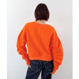 《ABYS》ふんわり袖で魅せる。袖シャーリング裏起毛スウエット | futier land | 詳細画像23