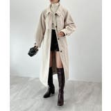 羽織るだけで完成する上質スタイル。アレンジカラーシングルロングコート | futier land | 詳細画像33 