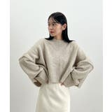 ふわふわな肌触り♪ワイドスリーブブークレニット | futier land | 詳細画像24 