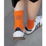 《ABYS》配色ロゴがアクセント。配色ロゴ刺繍ソックス | futier land | 詳細画像13 