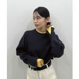 品よく着映える。配色レイヤード風ニット | futier land | 詳細画像25 