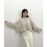 ふわふわな肌触り♪ワイドスリーブブークレニット | futier land | 詳細画像20 