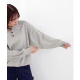 《ABYS》大人カジュアルが叶う。襟付きポロカラーニットトップス | futier land | 詳細画像44 