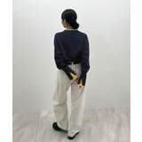 品よく着映える。配色レイヤード風ニット | futier land | 詳細画像26 