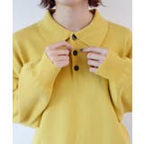 《ABYS》大人カジュアルが叶う。襟付きポロカラーニットトップス | futier land | 詳細画像47 