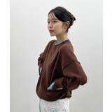 品よく着映える。配色レイヤード風ニット | futier land | 詳細画像14 