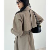 羽織るだけで完成する上質スタイル。アレンジカラーシングルロングコート | futier land | 詳細画像18 