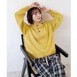 イエロー | 《ABYS》大人カジュアルが叶う。襟付きポロカラーニットトップス | futier land