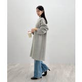 前後２wayでも華やぐ。zip付ミニ丈ニットワンピース | futier land | 詳細画像34 