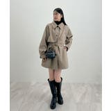 2wayカラーミドルコート | futier land | 詳細画像17 