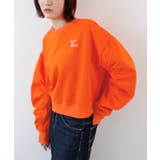 《ABYS》ふんわり袖で魅せる。袖シャーリング裏起毛スウエット | futier land | 詳細画像22