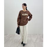 裾のフリルが映える！CLEFSロゴフリルスウェット | futier land | 詳細画像36 