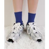 《ABYS》配色ロゴがアクセント。配色ロゴ刺繍ソックス | futier land | 詳細画像19 