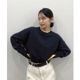 品よく着映える。配色レイヤード風ニット | futier land | 詳細画像29 