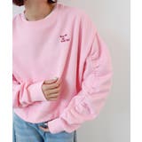 《ABYS》ふんわり袖で魅せる。袖シャーリング裏起毛スウエット | futier land | 詳細画像29