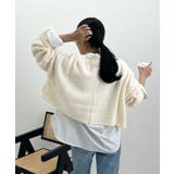 ふわふわな肌触り♪ワイドスリーブブークレニット | futier land | 詳細画像33 