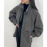 杢チャコールグレー | 2wayカラーミドルコート | futier land