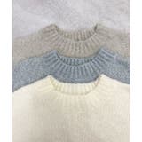 ふわふわな肌触り♪ワイドスリーブブークレニット | futier land | 詳細画像42 