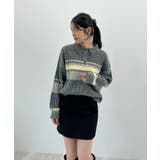 ふわっと包まれる幸せニット。アルパカタッチボーダーポロニット | futier land | 詳細画像21