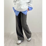 脚長シルエットが叶う。ウールライクツータックワイドパンツ | futier land | 詳細画像26 