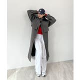 羽織るだけで完成する上質スタイル。アレンジカラーシングルロングコート | futier land | 詳細画像24 