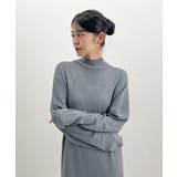 大人オーラが漂う上品さ。ハイネックニットロングワンピース | futier land | 詳細画像46