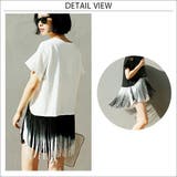 【今季トレンドのスタイルになれちゃう フリンジボヘミアンTシャツ♪】Tシャツ シ… | futier land | 詳細画像3 