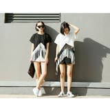 【今季トレンドのスタイルになれちゃう フリンジボヘミアンTシャツ♪】Tシャツ シ… | futier land | 詳細画像9 