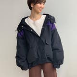 ブラック | モッズコート 配色 ショート丈 | futier land