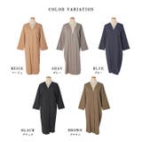 【春新作】リネンブレンド ロングコート ガウンコート | futier land | 詳細画像4 