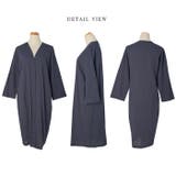 【春新作】リネンブレンド ロングコート ガウンコート | futier land | 詳細画像12 