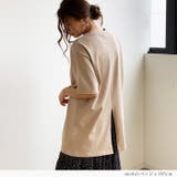 【夏新作】 バックスリット Tシャツ | futier land | 詳細画像7 